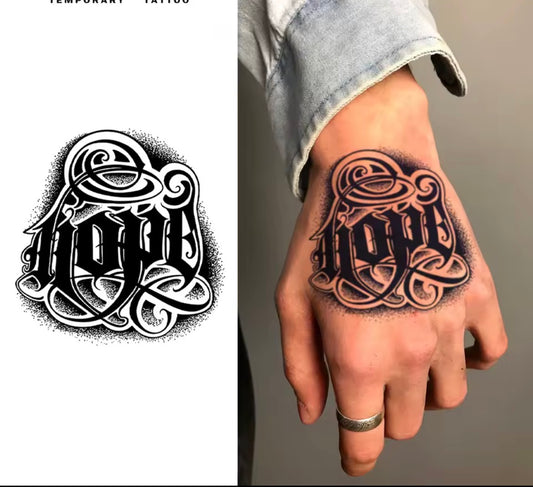 Tatouage éphémère Hope