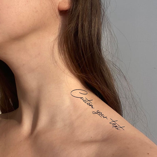 Tatouage Temporaire Personnalisable