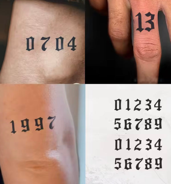 Tatouages Gothiques Éphémères