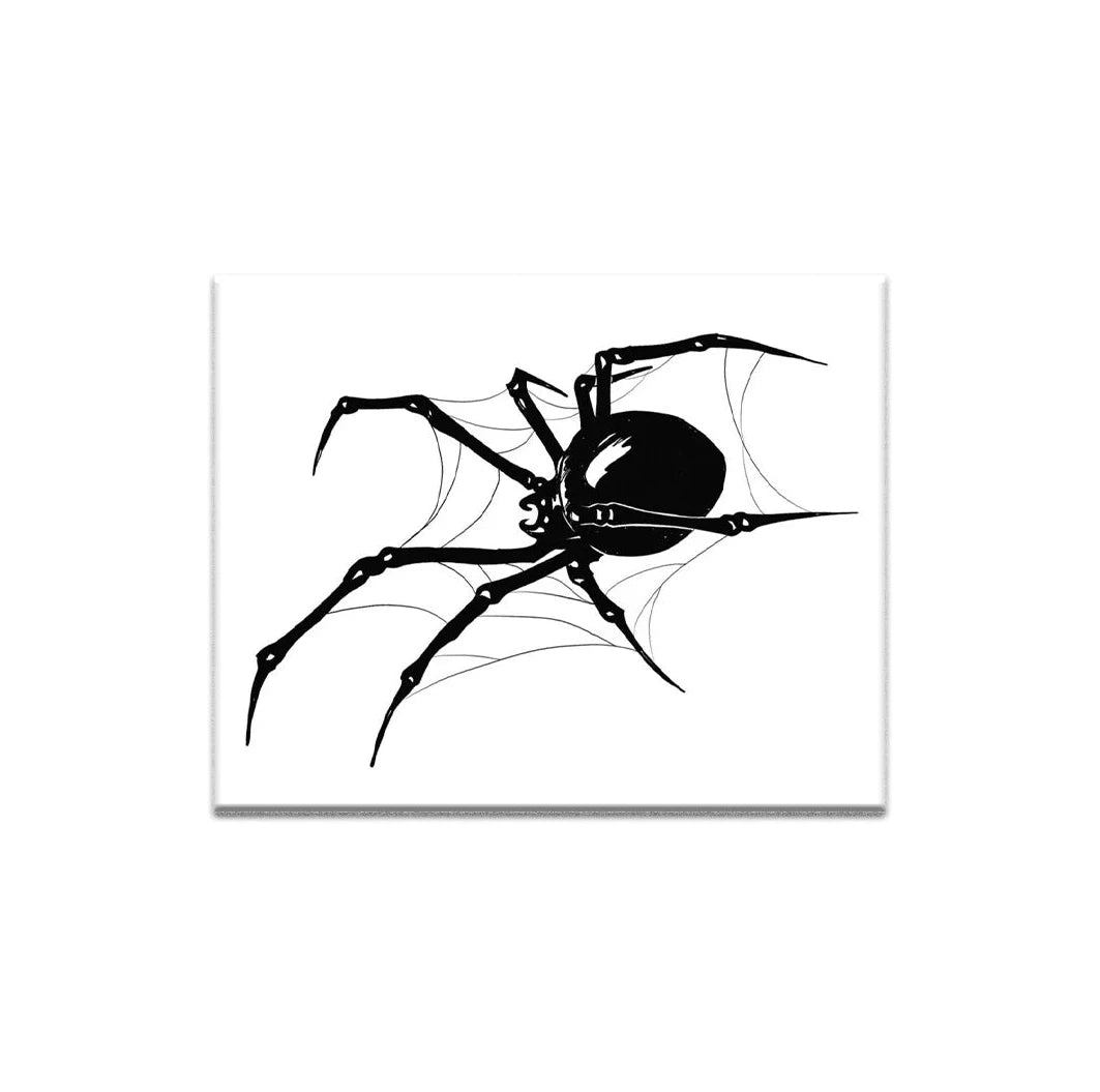 Tatouage Temporaire Araignée Réaliste – Design Dark & Minimal | Waterproof & Effet Réel