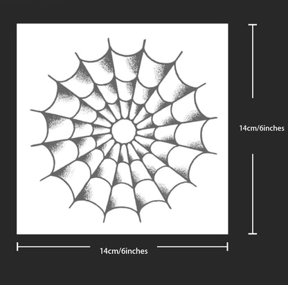 Tatouage Temporaire Toile d’Araignée – Design Minimal & Dark | Waterproof & Effet Réaliste